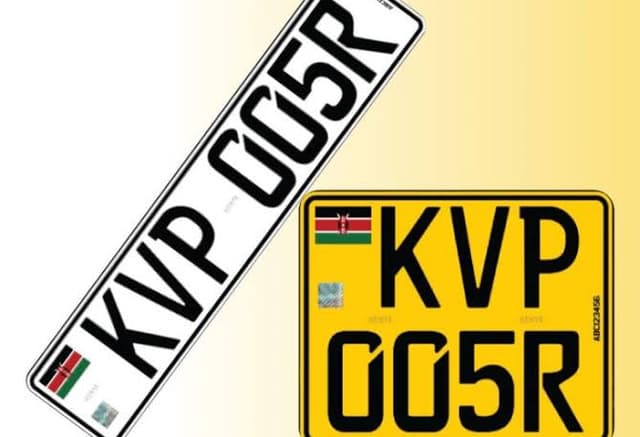 DIGITAL NUMBER PLATES 